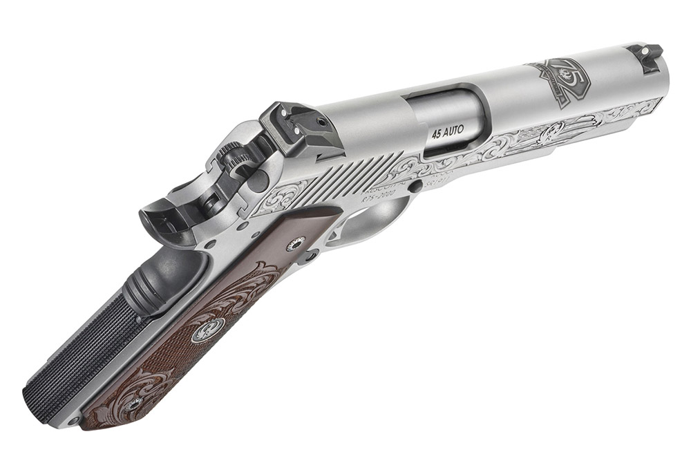 Ruger With Limited-Edition Diamond Anniversary SR1911 Pistol 06