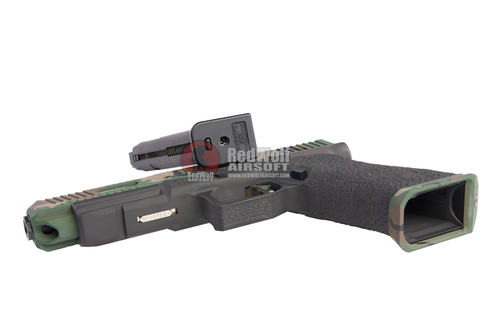 RWC Agency Arms Bonesaw 34 In Cerakote Woodland | Popular RWC Agency Arms Bonesaw 34 In Cerakote Woodland | Popular