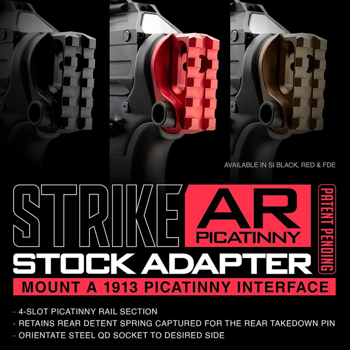 Strike Industries Strike AR Picatinny Stock Adapter 02