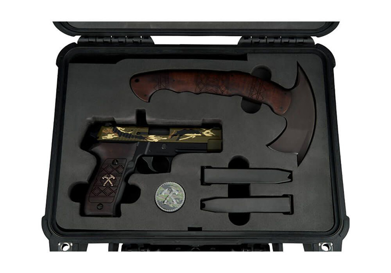 SIG P226 MK25 Jack Carr Limited Edition 06