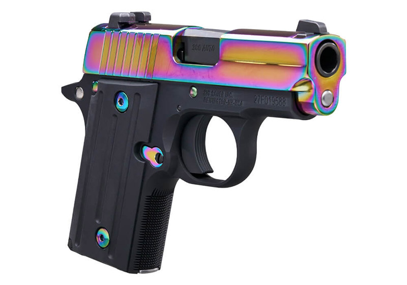 SIG P238 Titanium Rainbow 02