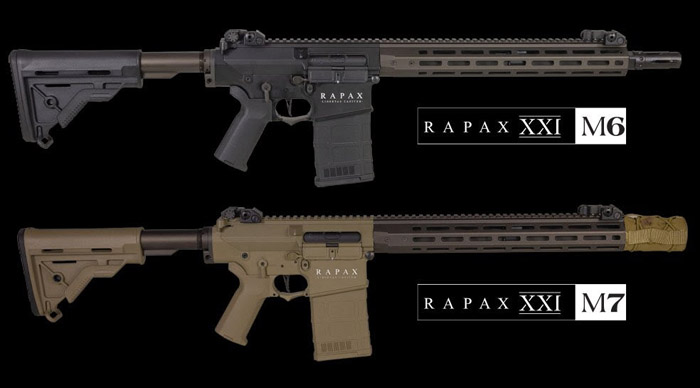 SKW Airsoft Secutor Arms RAPAX M6 & M7 02
