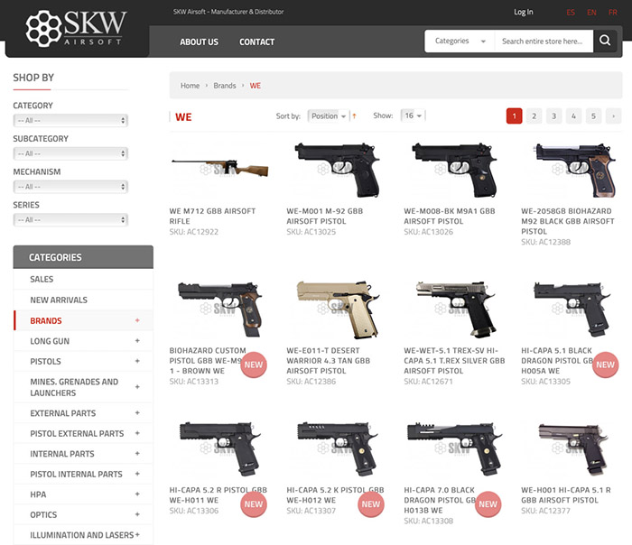 SKW Airsoft WE Restock July 2023 02