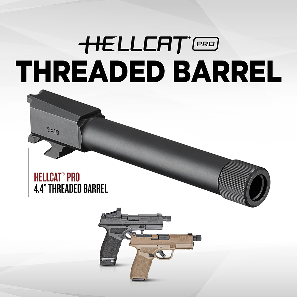 Hellcat Pro Gets Threaded Barrel Upgrade from Springfield Armory ...