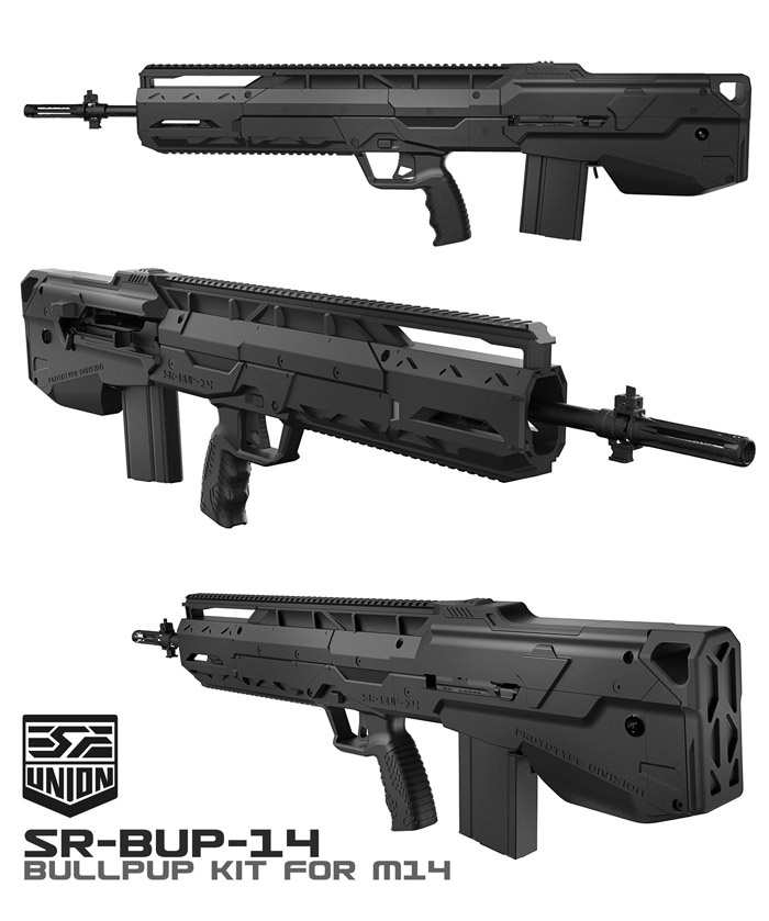 SRU Bullpup Kits For M14 AEGs & GBB | Popular Airsoft: Welcome To The  Airsoft World