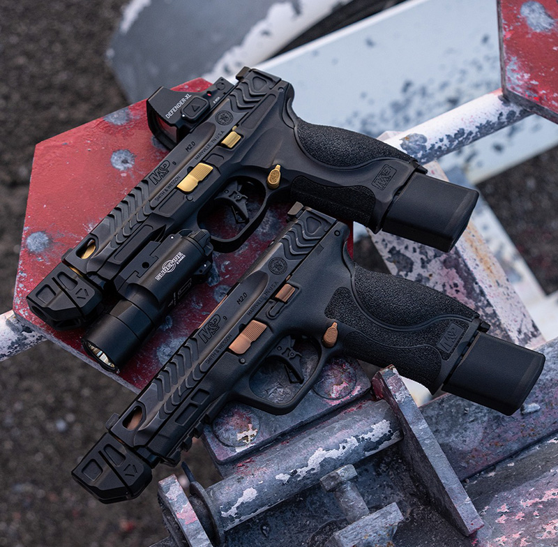 Smith & Wesson Performance Center M&P9 M2.0s With Compensators 02