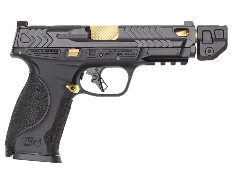 Performance Center M&P9 M2.0 Gold Pvd With Compensator 02
