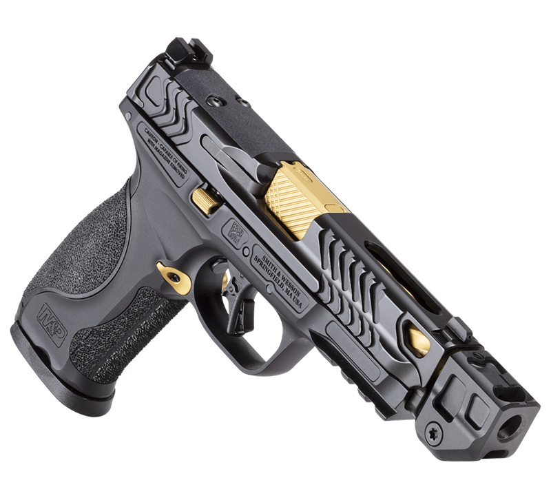 Performance Center M&P9 M2.0 Gold Pvd With Compensator 05