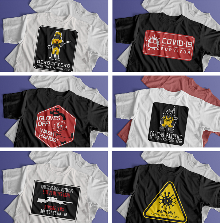 The Airsoft People Covid-19 Charity Fundraising Shirts 02