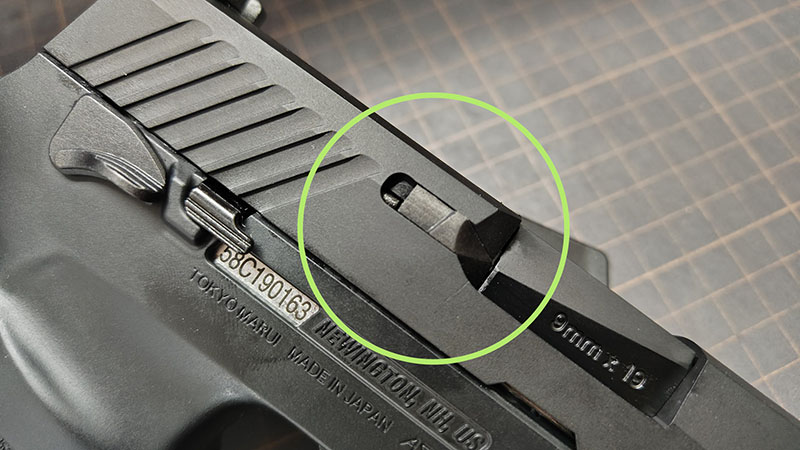 Tokyo Marui P320 Full Size GBB Pistol 06