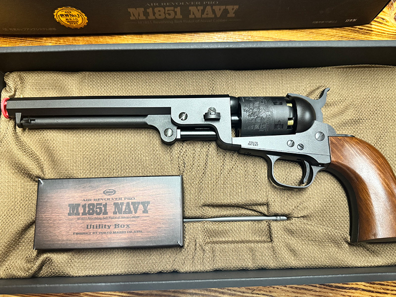 CAW M1851 NAVY 4th リボルバー Look Ma, No Gas! Tokyo Marui's Gorgeous M1851 Navy Revolver