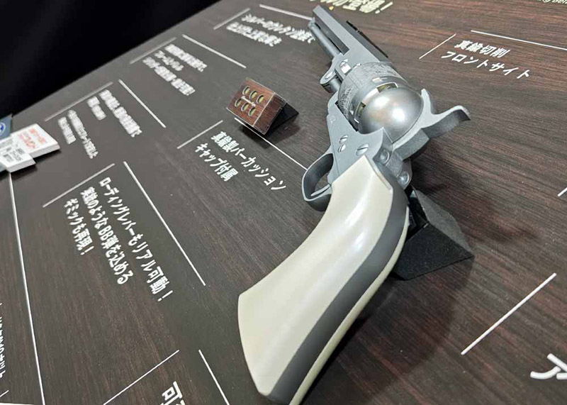 TM M1851 Navy Silver Air Revolver 03