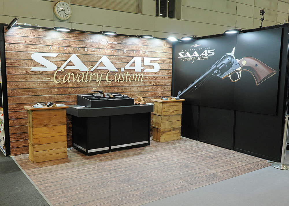 TM SAA.45 Cavalry Custom Air Revolver Pro 62nd Shizuoka Hobby Show 05