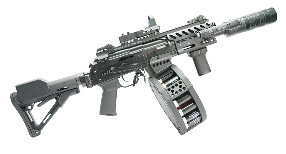 Tokyo Marui SAIGA-12 SBS GBB Shotgun