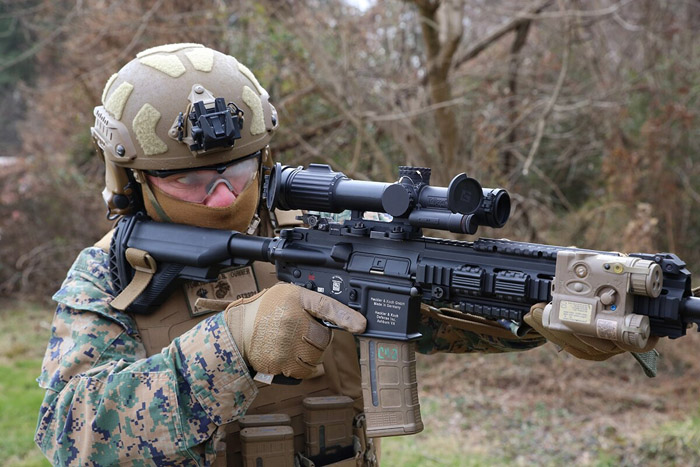 US Marine With the SCO 02