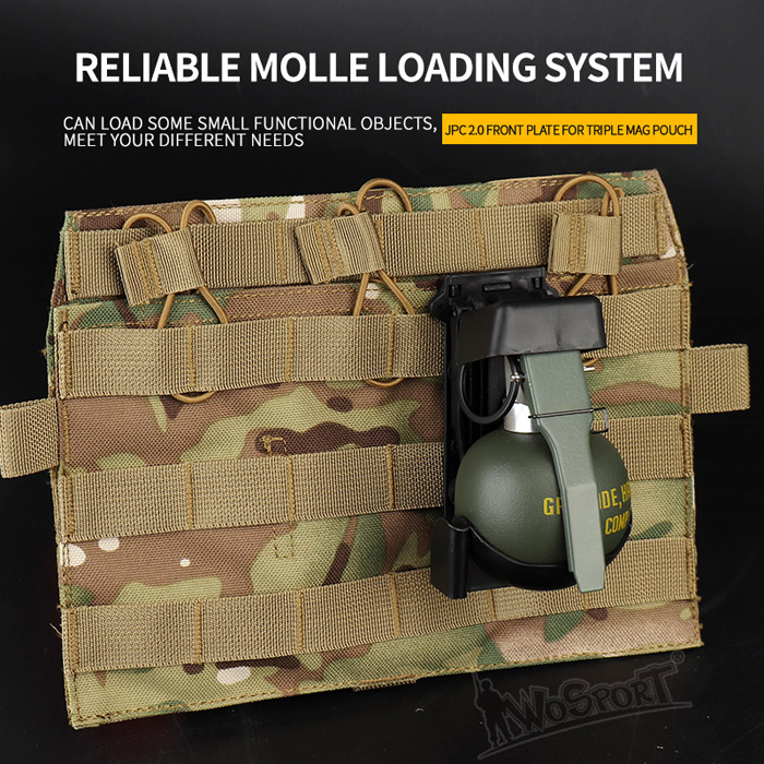 WoSport JPC 2.0 Front Triple Package 03